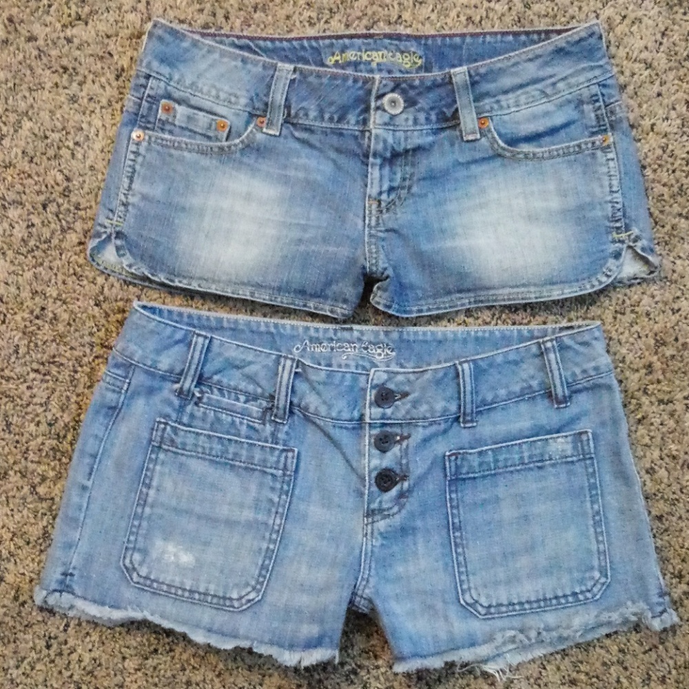 American Eagle Size 8 Jean Shorts